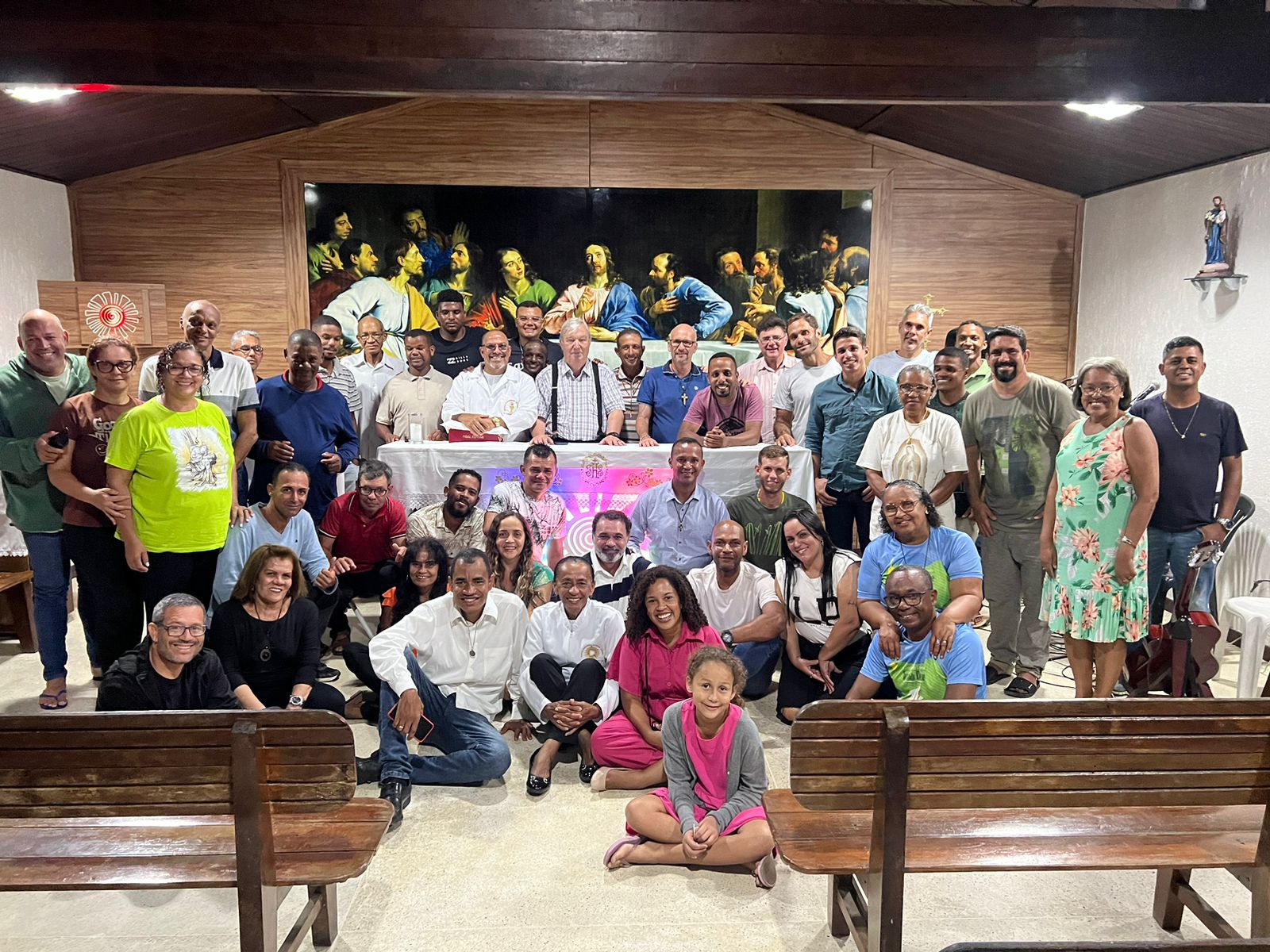 Frei Hans Stapel e Nelson Giovanelli visitam a Fazenda Irmã Dulce em