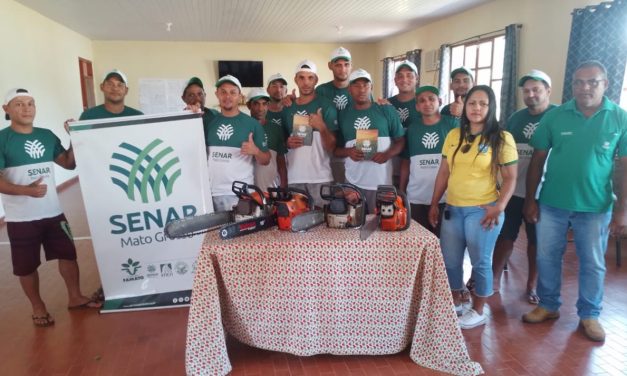 Sindicato rural e Senar oferecem curso aos acolhidos de Poconé