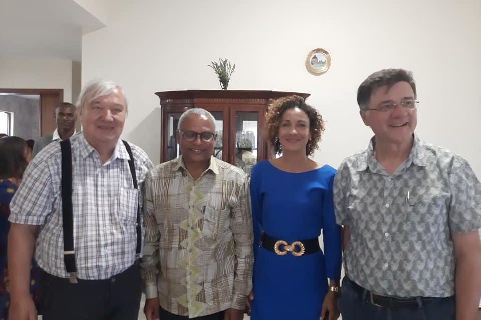 Unidade da Fazenda recebe visita do Presidente da República de Cabo Verde