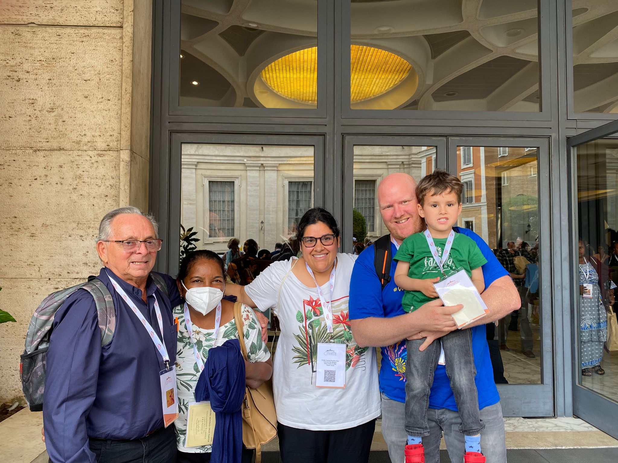 Casais Participam Do Encontro Das Fam lias Em Roma Portal Fazenda Da 