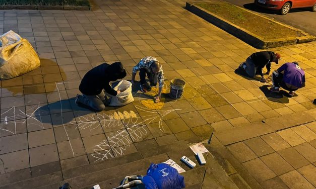 Fazenda de Casca (RS) produz tapetes de Corpus Christi