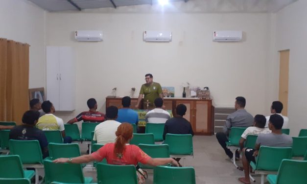 GEV apresenta tema aos acolhidos de Manaus (AM)