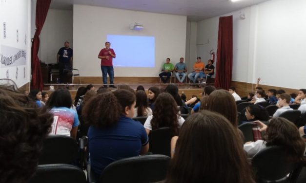 Fazendas e GEV realizam palestra de Prevenção às drogas em escola