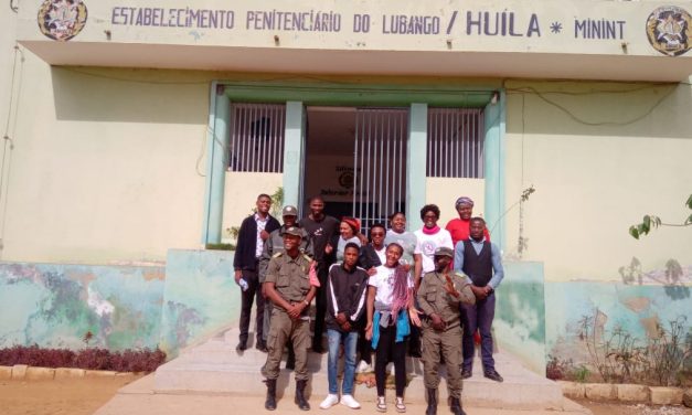 GEV Huíla realiza ação em penitenciária