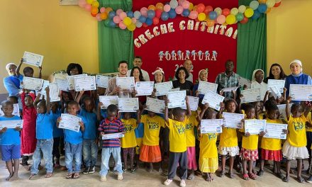 Formatura e festa de fim de ano alegram os pequenos do Centro Infantil Chitaitai