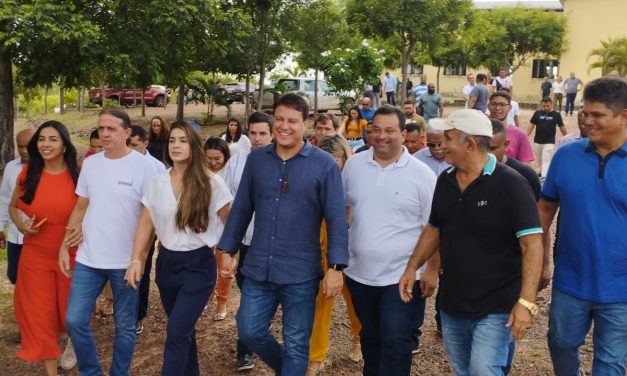 Fazenda de Caxias recebe visita do vice-governador do Maranhão e de outras autoridades locais
