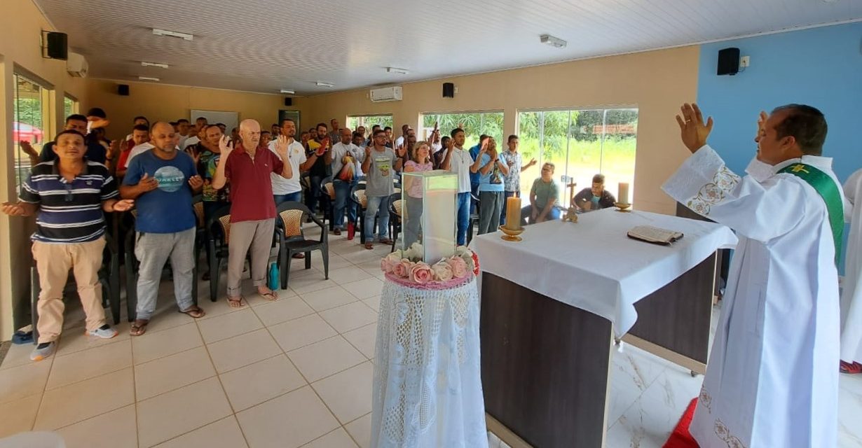 Retiro de Carnaval da Fazenda da Esperança reúne acolhidos em Tocantins