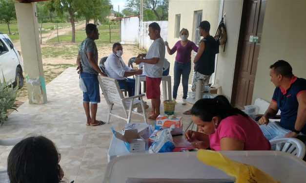 Ação de saúde é realizada na Fazenda da Esperança de Caicó (RN)