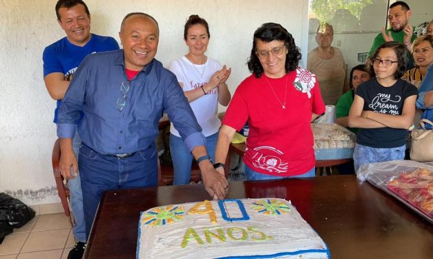 Membros da presidência visitaram o México para celebrar os 40 anos da Fazenda