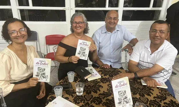 Lançamento do livro Servo de Todos acontece em Lagarto (SE)