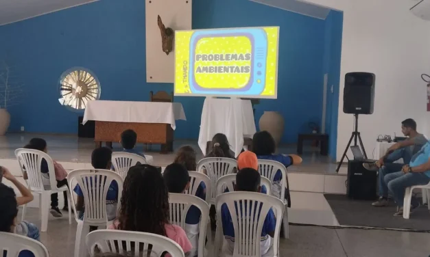 Fazenda de Lagarto (SE) recebeu escola Adelina Maria para palestra sobre meio ambiente