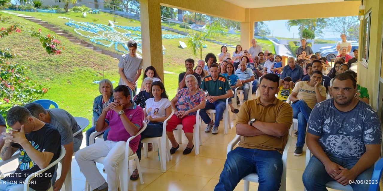 Dom Carmelo preside missa na Fazenda da Esperança em Aurilândia (GO)