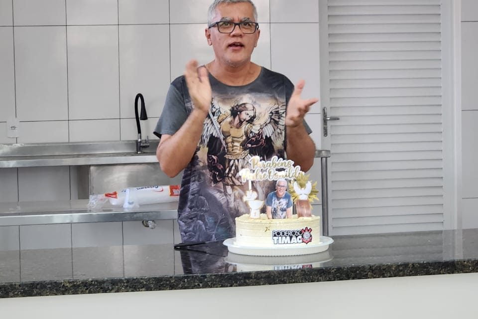 Padre Osnildo Silva celebra aniversário na Fazenda de Campo Verde (MT)