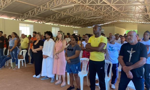 Fazenda de Itabira tem dia de visita de acolhidos, com conclusão de ano, batismo e primeira eucaristia dos acolhidos