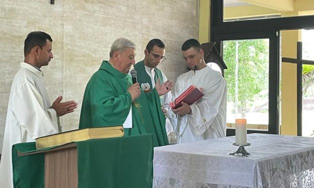 Fazenda da Esperança em Garuva (SC) recebe fundadores