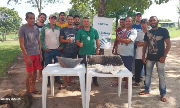 Fazenda de Dianópolis e Senar-TO promovem curso de produção de mandioca a acolhidos