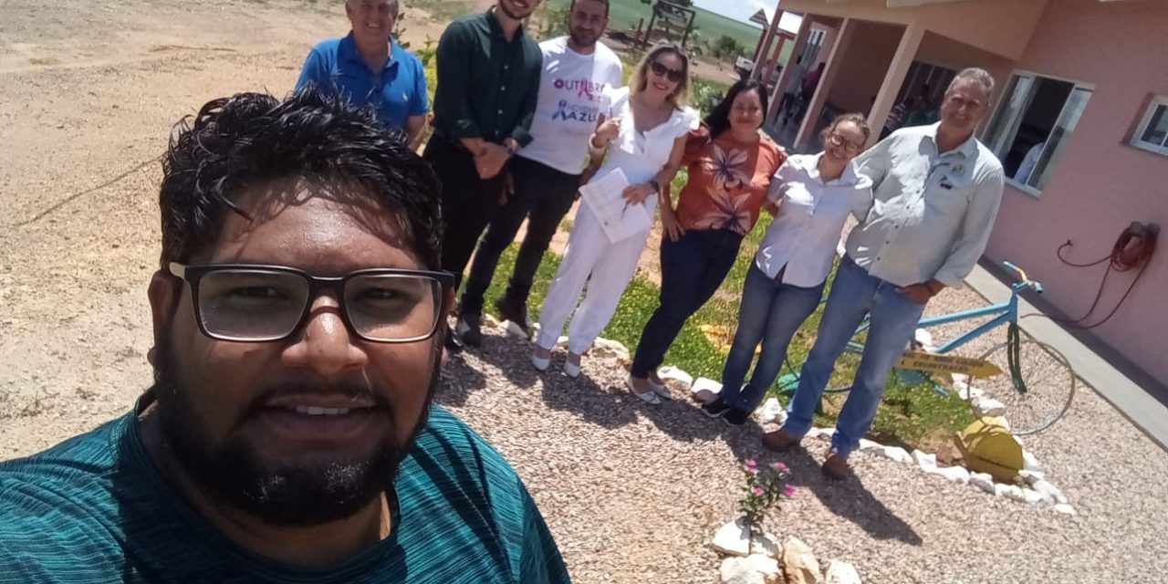Representantes da Prefeitura de Campo Verde visitam Fazenda da Esperança