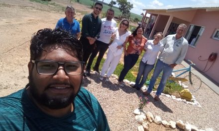 Representantes da Prefeitura de Campo Verde visitam Fazenda da Esperança