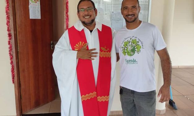 Padre Márcio visita Fazenda da Esperança de Serra (ES)