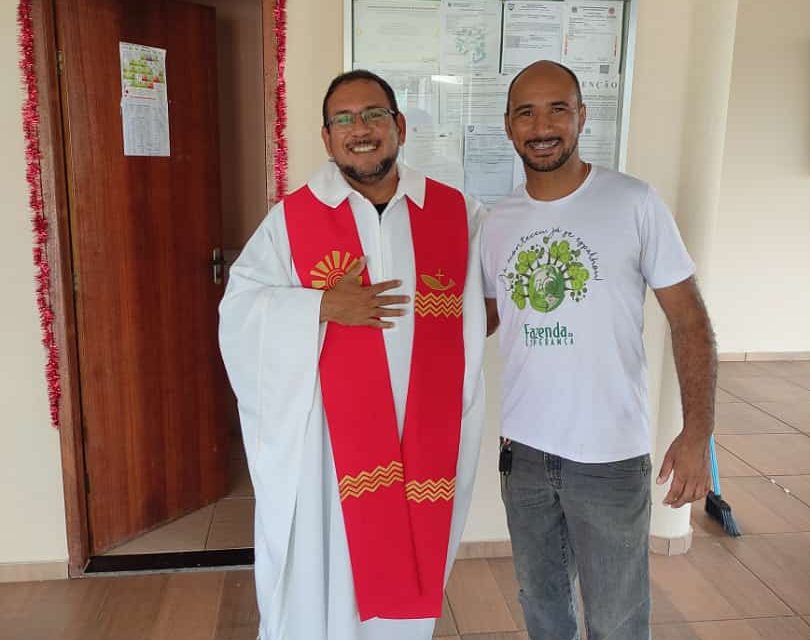 Padre Márcio visita Fazenda da Esperança de Serra (ES)