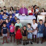 Frei Hans Stapel preside Missa preparada pelas crianças e adolescentes em Guaratinguetá