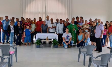 Familiares dos acolhidos visitam a Fazenda da Esperança São João Batista, em Campo Verde