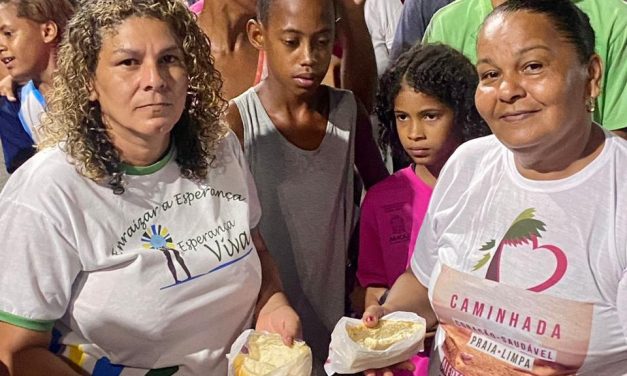 Gesto Concreto: GEVs de Aracaju e Piabeta distribuem roupas e alimentos aos moradores de rua
