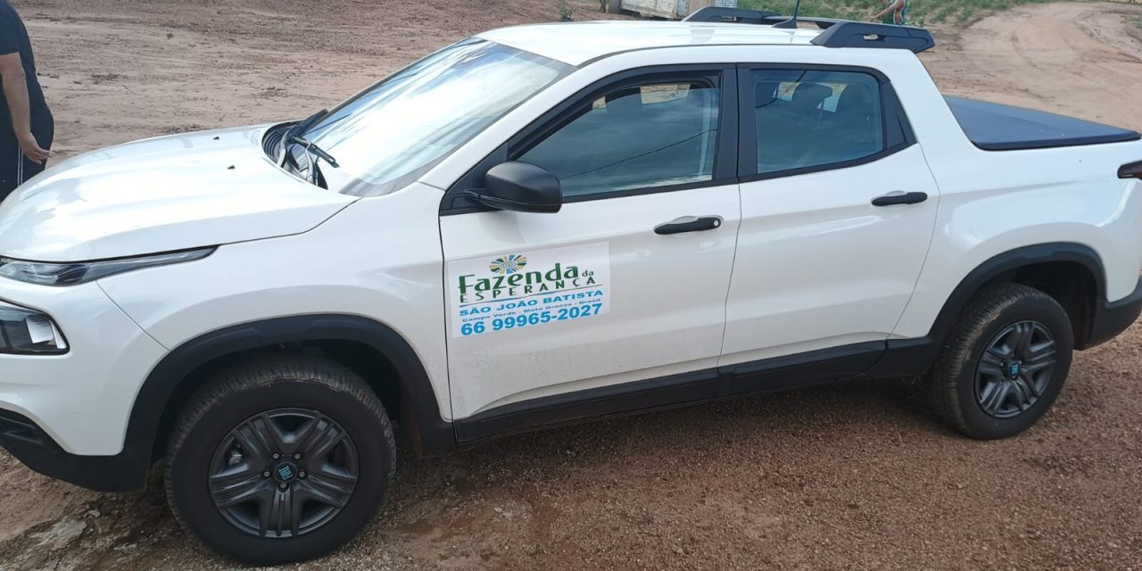 Benfeitores fazem doação de veículo para a Fazenda em Campo Verde (MT)