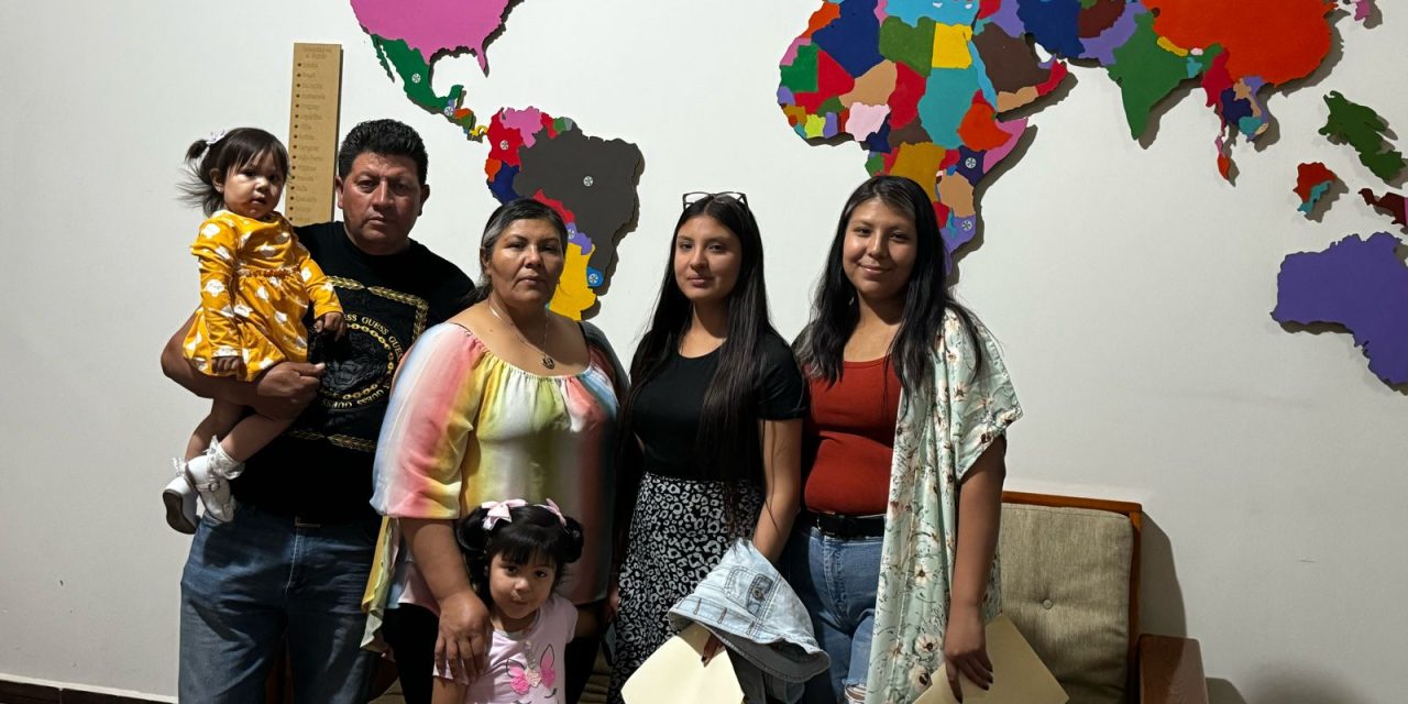Fazenda em Aguascalientes dá as boas-vindas à família que será voluntária na unidade