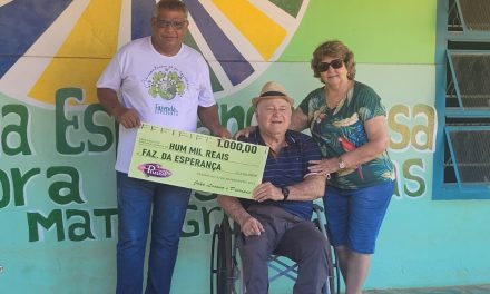 Fazenda da Esperança em Poconé recebe doação de casal benfeitor