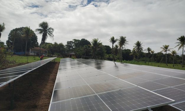 Concluída a instalação de energia solar nas Fazendas de Alhandra (PB)