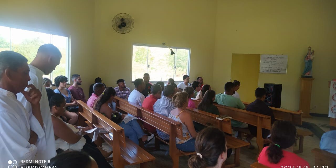 Familiares visitam acolhidos na Fazenda da Esperança em Colatina (ES)