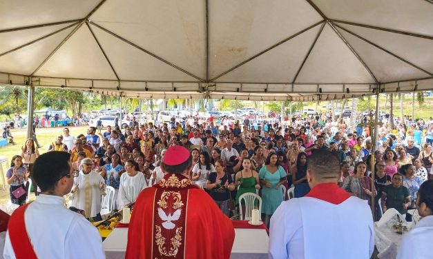 Almoço e Missa marcam os 5 anos da Fazenda da Esperança em Parauapebas (PA)