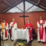 Três acolhidas recebem o sacramento da Crisma na Fazenda da Esperança em Alegre (ES)