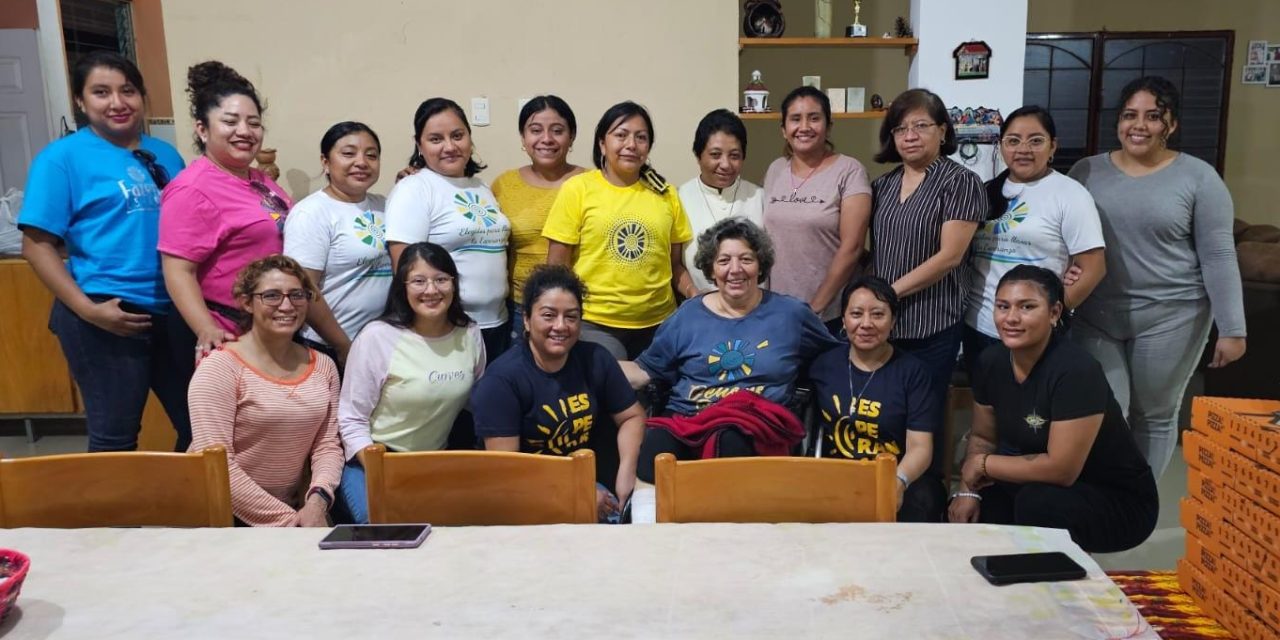 Dia de formação e unidade para as acolhidas da Fazenda da Esperança na Guatemala