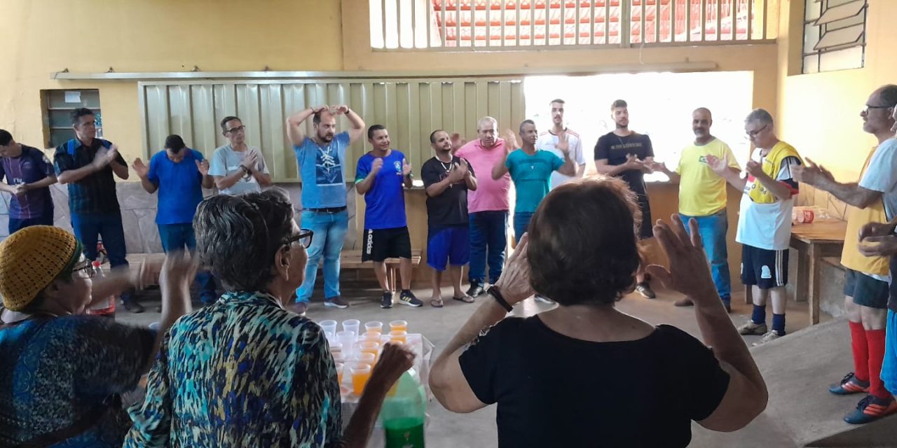 Recuperandos da Fazenda da Esperança de Aurilândia (GO) participam de Missa em Firminópolis