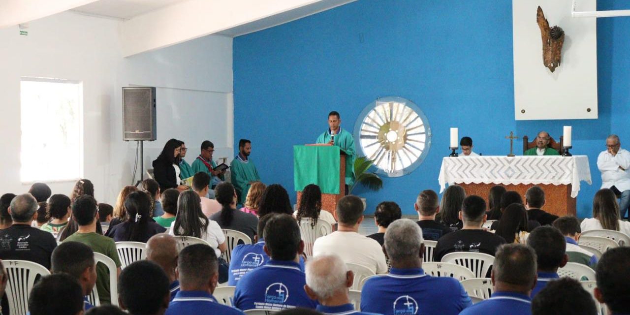 Fazenda em Lagarto acolhe retiro espiritual e visita de um dos primeiros acolhidos da Fazenda