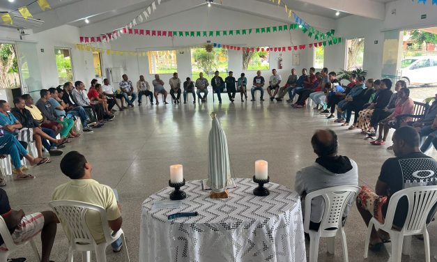 Acolhidos e acolhidas celebram o dia de São João em Lagarto (SE)