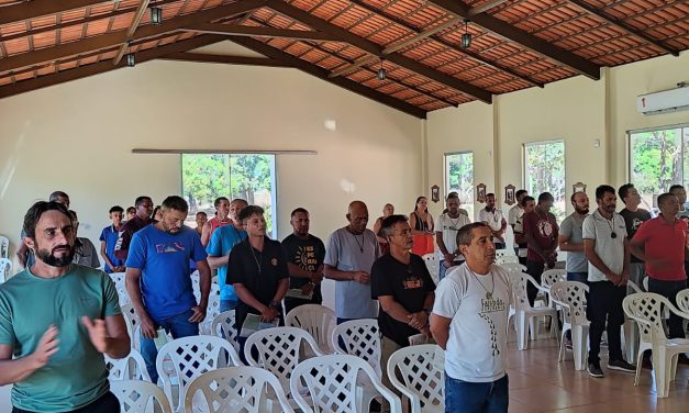 Missa e celebração de Crisma de voluntária marcam o domingo na Fazenda em Porto Nacional (TO)