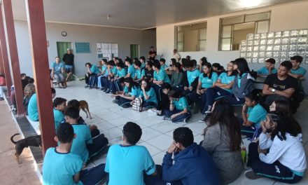 Fazenda da Esperança em Várzea da Palma (MG) recebe visita de grupo de alunos