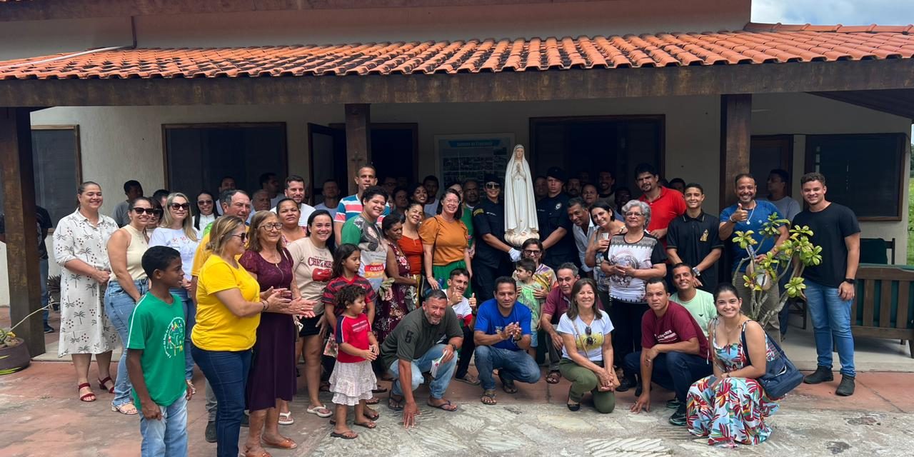 Fazenda em Lagarto recebe imagem peregrina de Nossa Senhora de Fátima