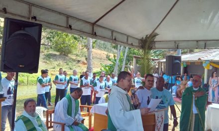 Missa marca o 9º aniversário da Fazenda da Esperança em Colatina (ES)