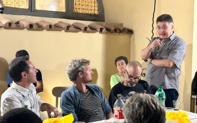 Em Roma, Nelson Giovanelli celebra aniversário com os focolares e moradores em situação de rua