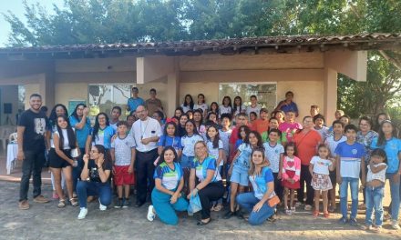 Grupo de alunos visita a Fazenda da Esperança em Lagarto (SE)