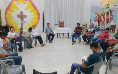 Padres e bispo da diocese local visitam a Fazenda da Esperança em Campo Verde (MT)