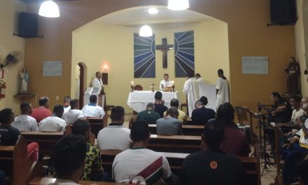 Missa, formação e aniversariantes do mês marcam o fim de semana na Fazenda em Guarará (MG)