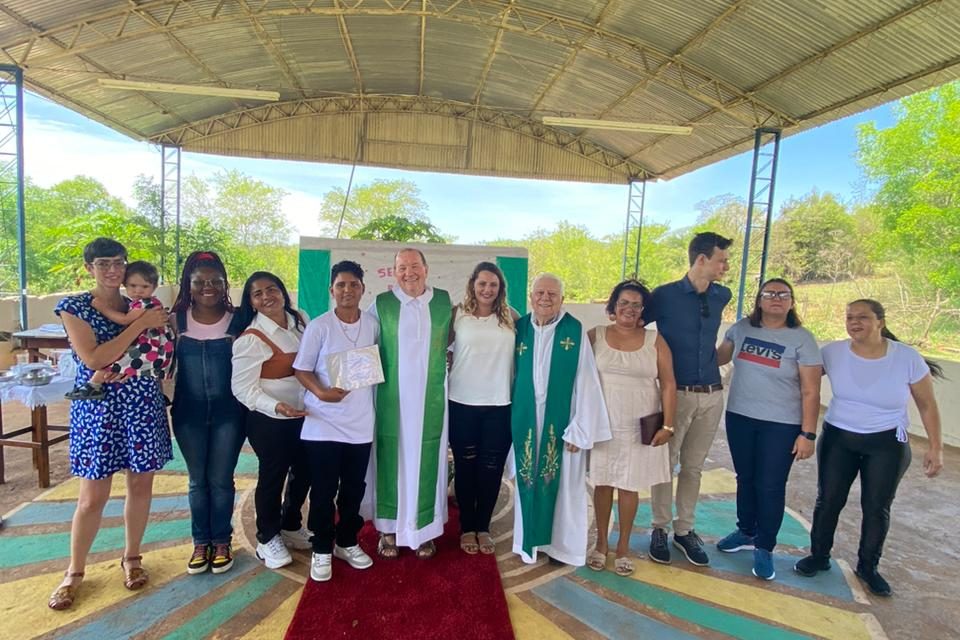 Batismo e conclusão de ano marcam o domingo na Fazenda da Esperança em Ibiporã (PR)