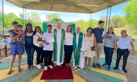 Batismo e conclusão de ano marcam o domingo na Fazenda da Esperança em Ibiporã (PR)