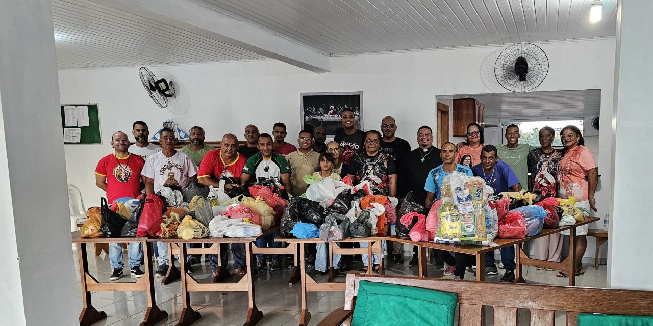 Visita de paróquia local e unidade com o Carisma INSA marcam o início do mês na Fazenda em Ilhéus (BA)