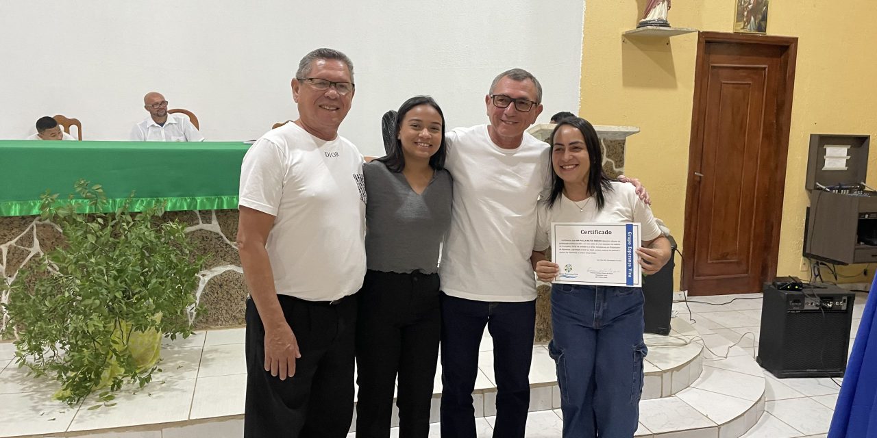 Responsáveis da Fazenda de Iracema (RR) participam de encontro no Grupo Esperança Viva